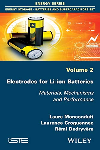 Electrodes for Li-ion Batteries: Materials, Mechanisms and Performance (Energy: Energy Storage - Batteries and Supercapacitors Set, 2) - Click to Buy