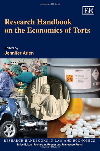 Research Handbook on the Economics of Torts - Click to Buy
