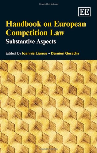Handbook on European Competition Law: Substantive Aspects - Click to Buy