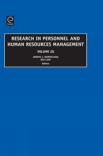 Research in Personnel and Human Resources Management - Click to Buy