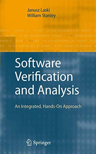 Software Verification and Analysis: An Integrated, Hands-On Approach - Click to Buy