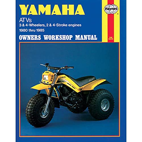 Yamaha ATVs Owners Workshop Manual: 3 & 4-Wheelers, 2 & 4-Stroke Engines 1980-1985 - Click to Buy