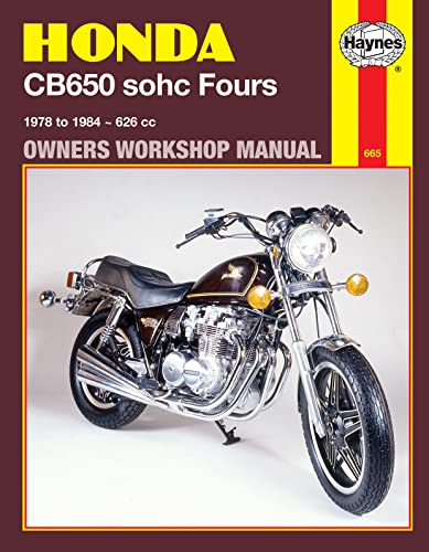 Honda CB650 SOHC Fours: 1978 to 1984 (Owners Workshop Manual) - Click to Buy