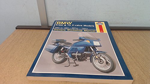 BMW K100 and K75 1983-93 Owners Workshop Manual (Haynes Owners Workshop Manuals) - Click to Buy