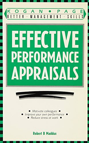 Effective Performance Appraisals - Click to Buy
