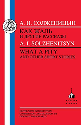 What a Pity (Russian Texts)