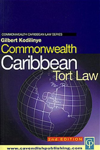 Commonwealth Caribbean Tort Law: Text, Cases & Materials - Click to Buy