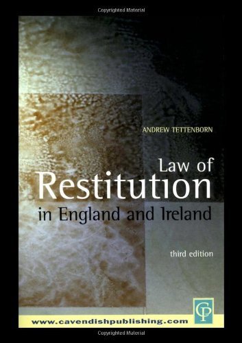 Law of Restitution in England and Ireland
