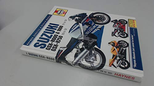 Suzuki Gsx-r600 & 1000 '01 to '02 Gsx-r750 '00 to '02 (Haynes Service And Repair Manual) - Click to Buy
