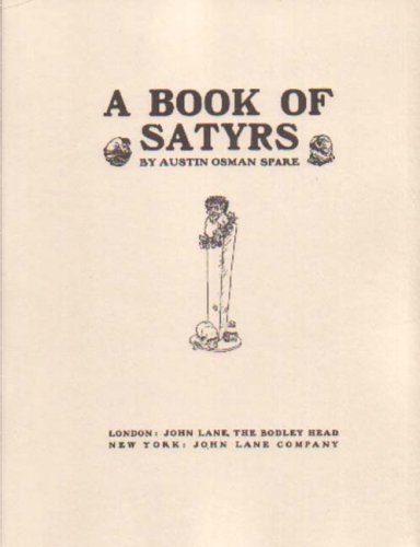 A Book of Satyrs - Click to Buy