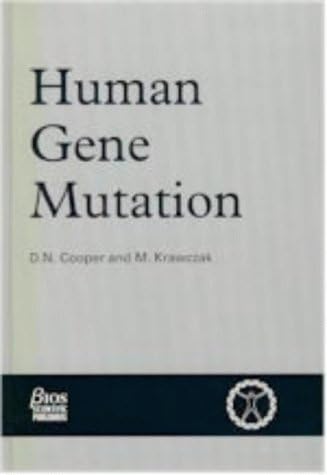 Human Gene Mutation (Human Molecular Genetics S.) - Click to Buy