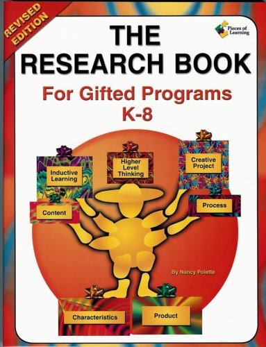 Research Book for Gifted Programs K-8 - Click to Buy