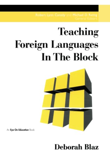Teaching Foreign Languages in the Block