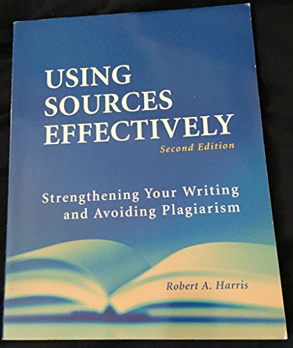 Using Sources Effectively: Strengthening - Click to Buy