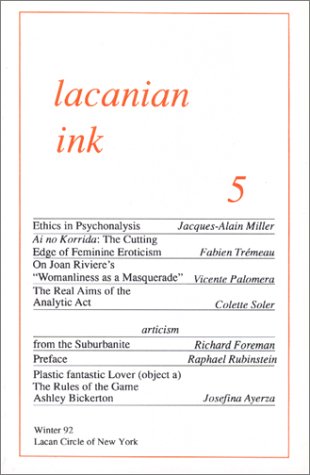 Lacanian Ink 5 - Click to Buy