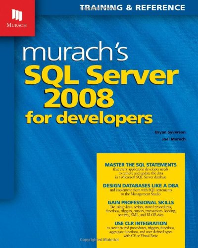 Murach's SQL Server 2008 for Developers - Click to Buy