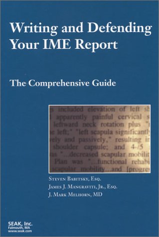 Writing And Defending Your Ime Report: The Comprehensive Guide - Click to Buy