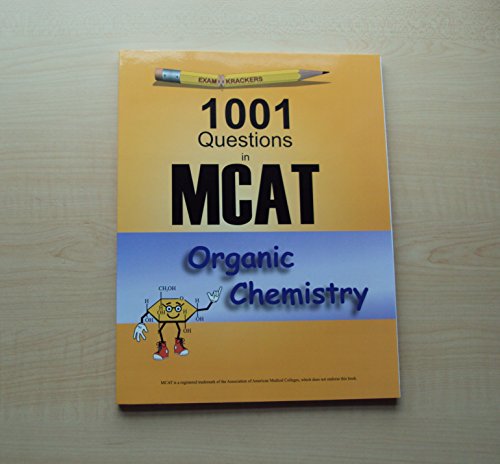 Examkrackers: 1001 Questions in MCAT, Organic Chemistry - Click to Buy