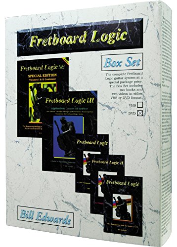 Fretboard Logic Box Set (3 Volumes and 2 Videos Combined in Two Books and One DVD Disc) - Click to Buy