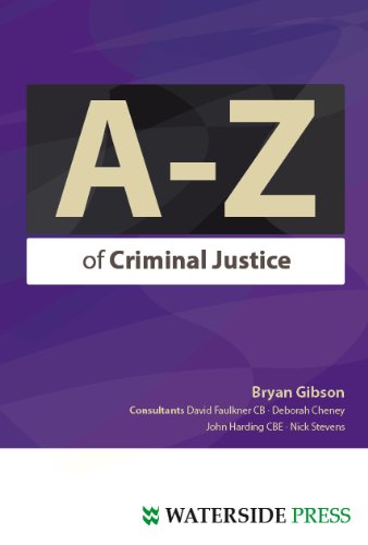 The Waterside Press A-z of Criminal Justice - Click to Buy