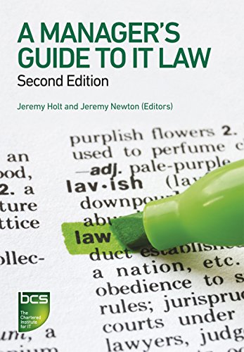 A Manager's Guide to IT Law - Click to Buy
