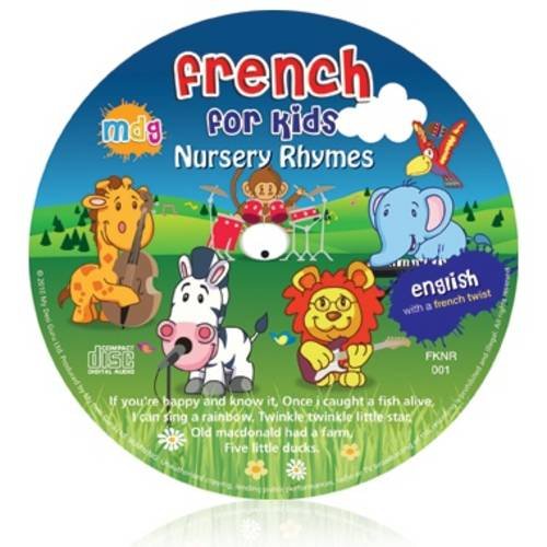 French for Kids Nursery Rhymes: English with a French Twist (Kids Learn Languages) (English and French Edition) - Click to Buy