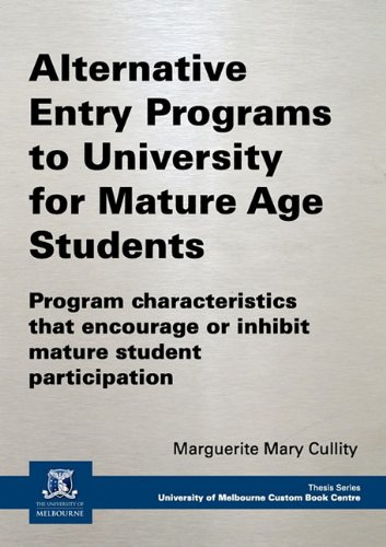 Alternative Entry Programs to University for Mature Age - Click to Buy