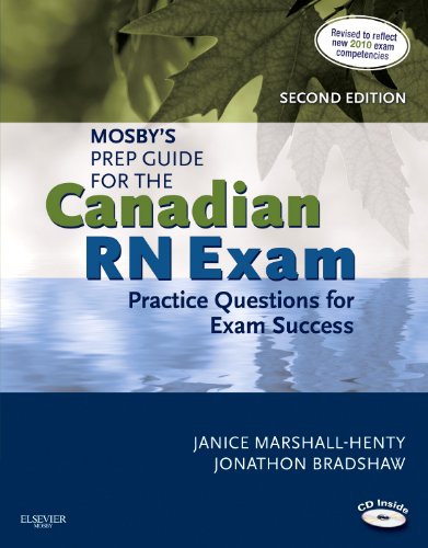 Mosby's Prep Guide for the Canadian RN Exam: Practice Questions for Exam Success - Click to Buy