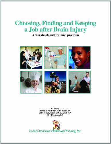 Choosing, Finding and Keeping a Job after Brain Injury: A workbook and training program - Click to Buy