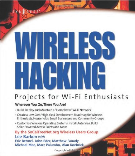 Wireless Hacking: Projects for Wi-Fi Enthusiasts: Cut the cord and discover the world of wireless hacks! - Click to Buy