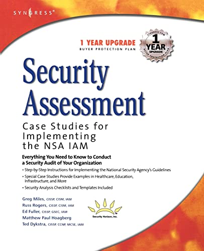 Security Assessment: Case Studies for Implementing the NSA IAM - Click to Buy