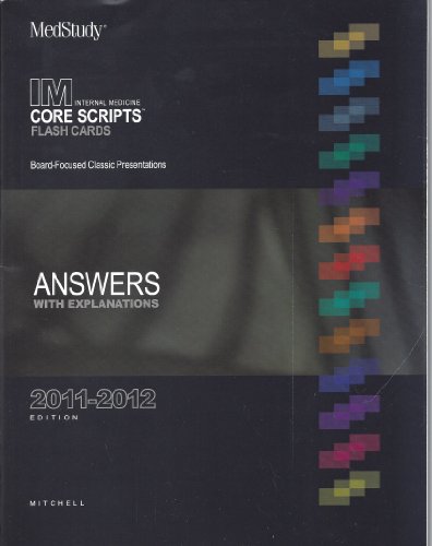 Internal Medicine Core Scripts Flash Cards (MedStudy Internal Medicine Core Scripts Flash Cards: Board Focused Classic Presentations) - Click to Buy