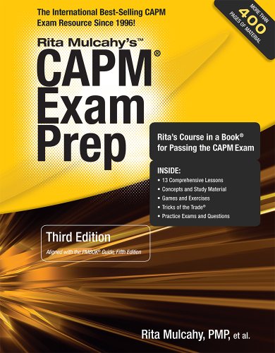 CAPM Exam Prep: Accelerated Learning to Pass PMI's CAPM Exam - Click to Buy
