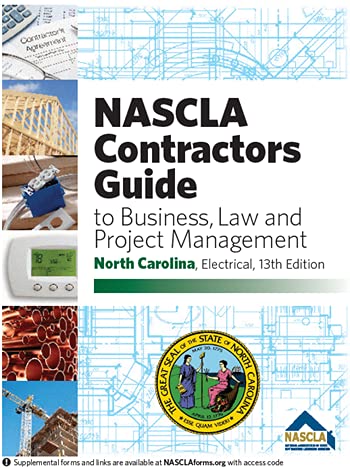 NASCLA Contractors Guide to Business, Law and Project Management, North Carolina Electrical 11th Edition - Click to Buy