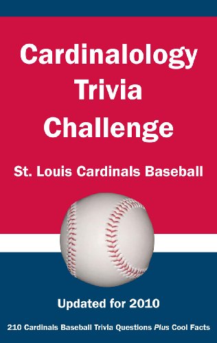 Cardinalology Trivia Challenge: St. Louis Cardinals Baseball - Click to Buy