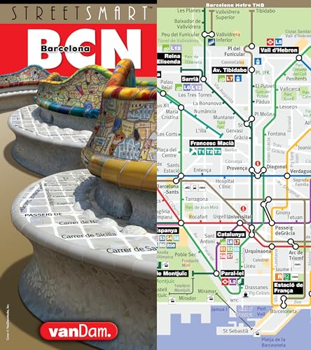 Streetsmart Barcelona Map by Vandam