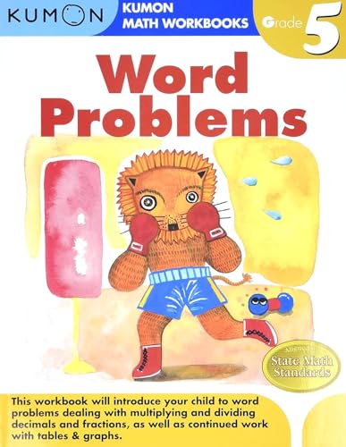 Kumon Grade 5 Word Problems (Kumon Math Workbooks) - Click to Buy