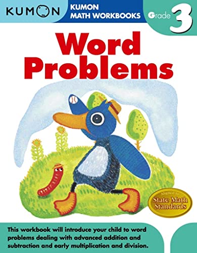 Kumon Grade 3 Word Problems (Kumon Math Workbooks) (Kumon Math Workbooks Grade 3) - Click to Buy
