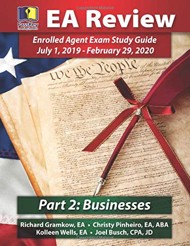 PassKey Learning Systems EA Review, Part 2 Businesses; Enrolled Agent Study Guide: July 1, 2019-February 29, 2020 Testing Cycle - Click to Buy
