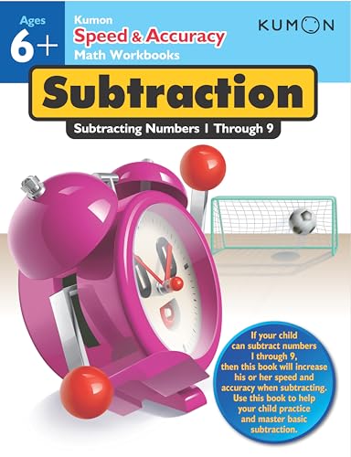 Speed & Accuracy: Subtracting Numbers 1-9 - Click to Buy