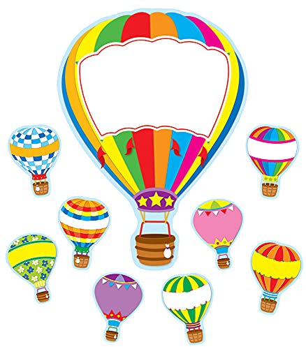 Hot Air Balloons Bulletin Board Set - Click to Buy