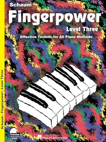 Fingerpower - Level Three: Effective Technic for All Piano Methods (Schaum Publications Fingerpower(R)) - Effective Technique Piano Chord Book - Piano Scales Book for All Methods - Click to Buy