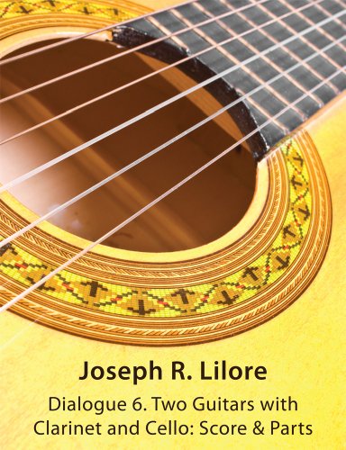 Dialogue 6. Two Guitars with Clarinet and Cello: Score & Parts - Click to Buy