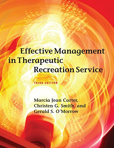 Effective Management in Therapeutic Recreation Service - Click to Buy