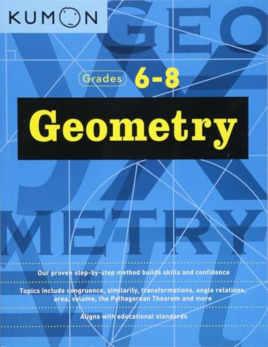 Kumon Geometry-Grades 6-8 (Kumon Middle School Math Workbooks) (Kumon Math Workbooks) - Click to Buy