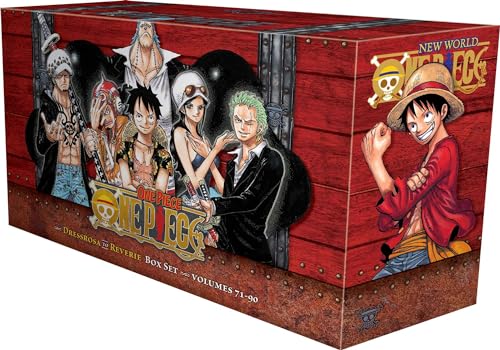 One Piece Box Set 4: Dressrosa to Reverie: Volumes 71-90 with Premium (4) (One Piece Box Sets) - Click to Buy