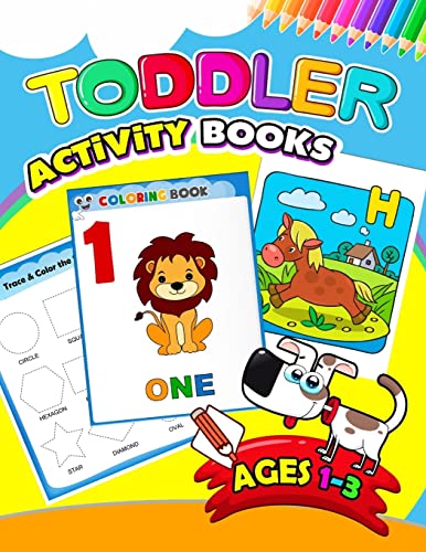 Toddler Activity books ages 1-3: Activity book for Boy, Girls, Kids, Children (First Workbook for your Kids) - Click to Buy