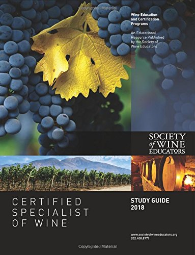 2018 Certified Specialist of Wine Study Guide - Click to Buy