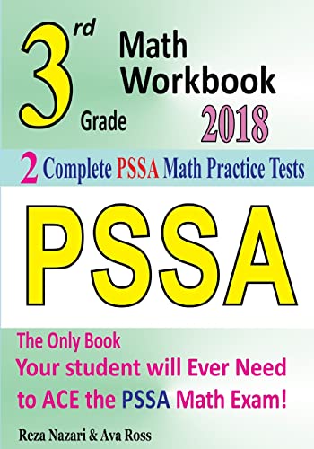 3rd Grade PSSA Math Workbook 2018: The Most Comprehensive Review for the Math Section of the PSSA TEST - Click to Buy