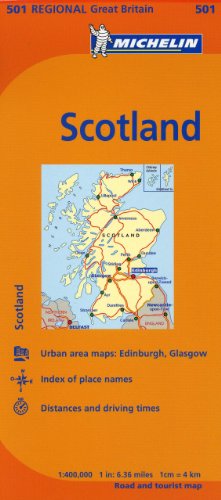 Michelin Map Scotland (Michelin Regional Maps) - Click to Buy